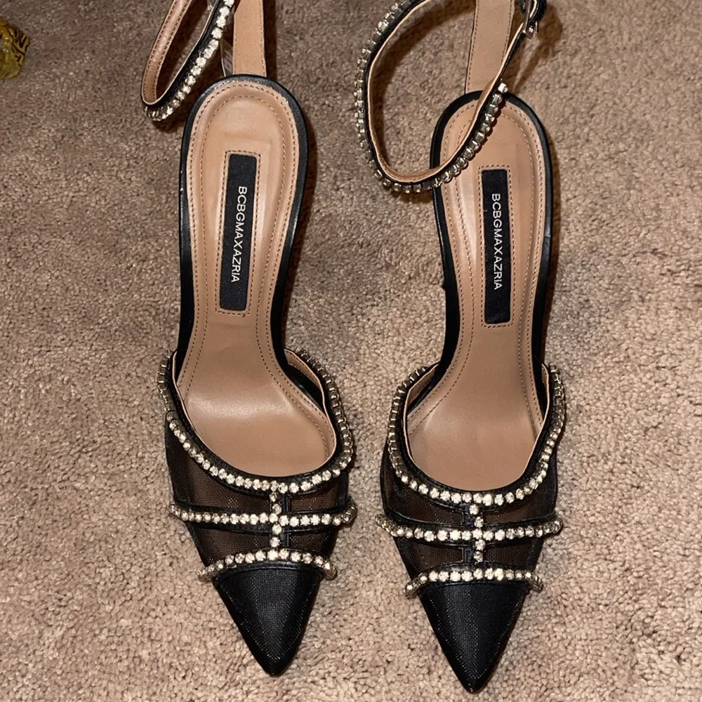 BCBGMAXAZRIA Navino Embellished Pumps - Picture 3 of 6